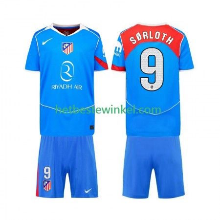Atlético Madrid Alexander Sorloth 9 Voetbalshirts Kind Third 2025-26